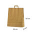 Ekologiska papperskassar med platta handtag44x14x50